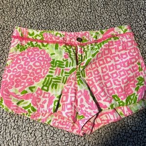 lilly pulitzer shorts size 8